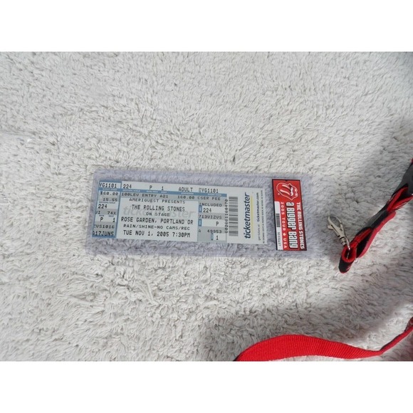 Ticketmaster The Rolling Stones A Bigger Bang 2005 Hollywood Bowl Concert Ticket - Picture 7 of 8